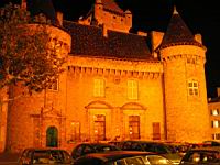 Aubenas, Chateau de nuit